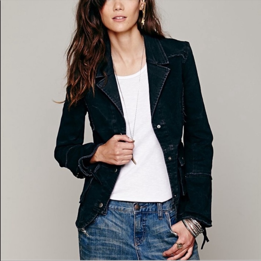 Free People military jacket